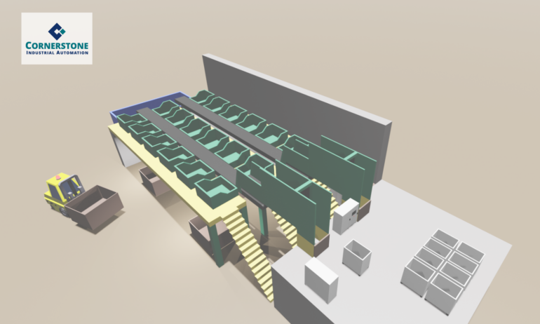 Patented Sortation Line for Progressive Recycling Company Automated by Cornerstone Automation to Aid with Clients’ LEED Compliance Documentation