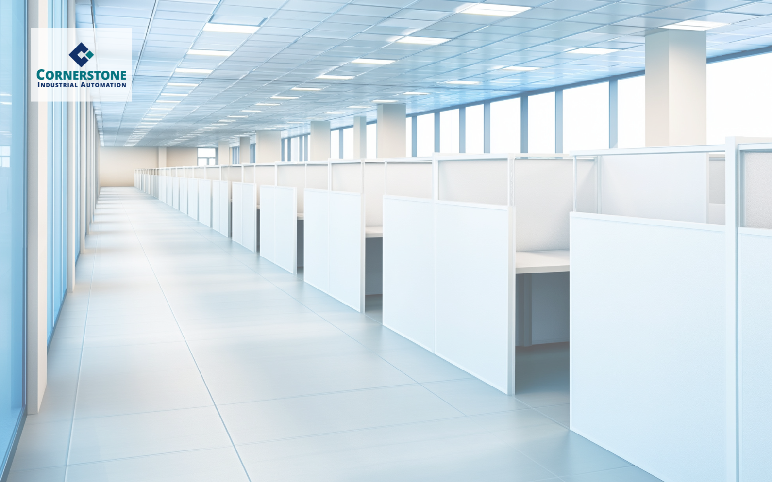 Office partitions and workspace systems manufactured using fabric-processing equipment Cornerstone Automation Souderton PA